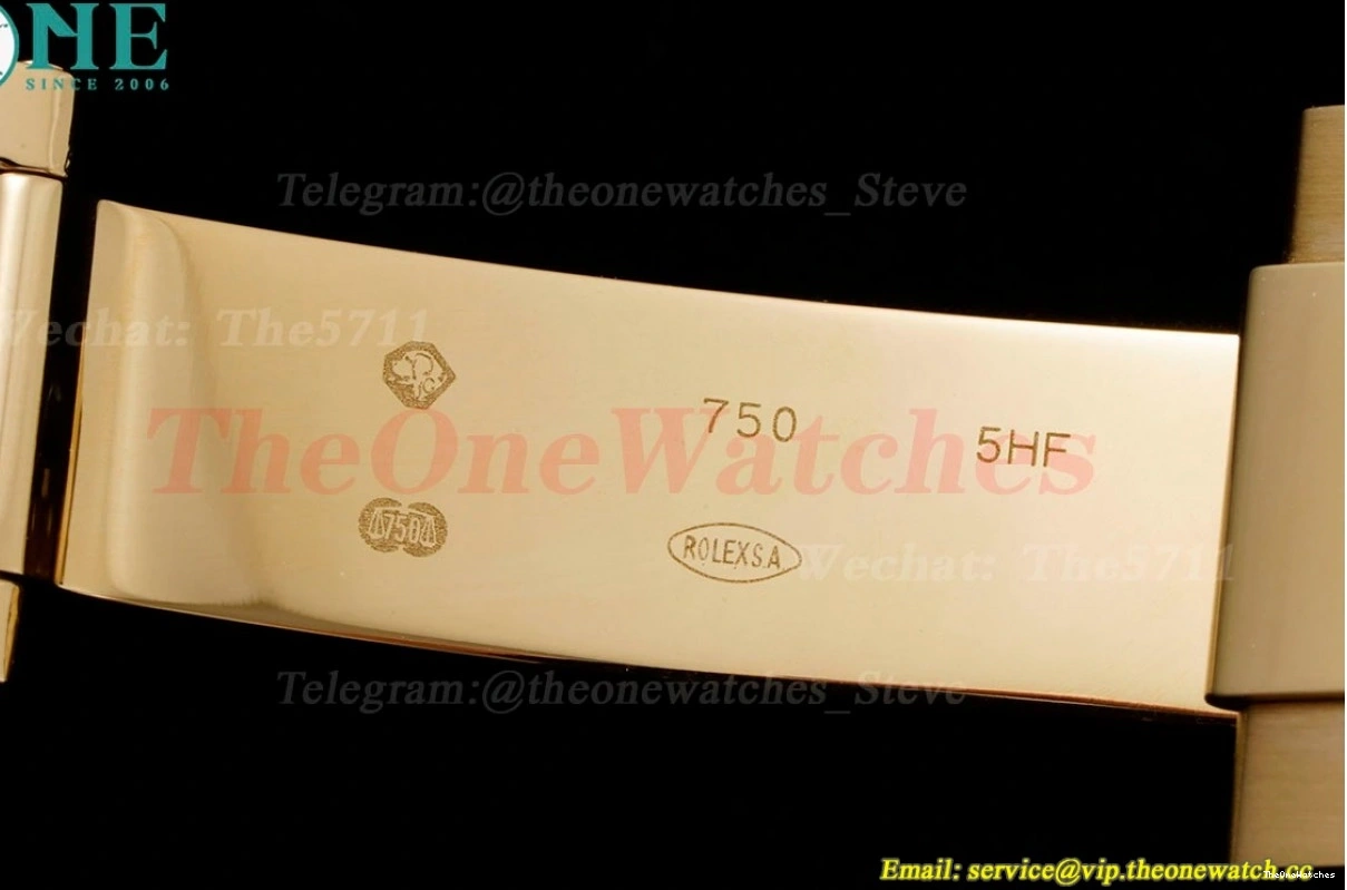 Black YG Clean 40mm Dot YG 116618LN VS3135 Submariner 0112